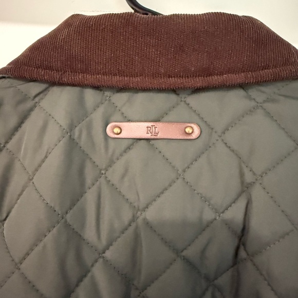 Polo Ralph Lauren dark green quilted 
 jacket - Picture 7 of 8